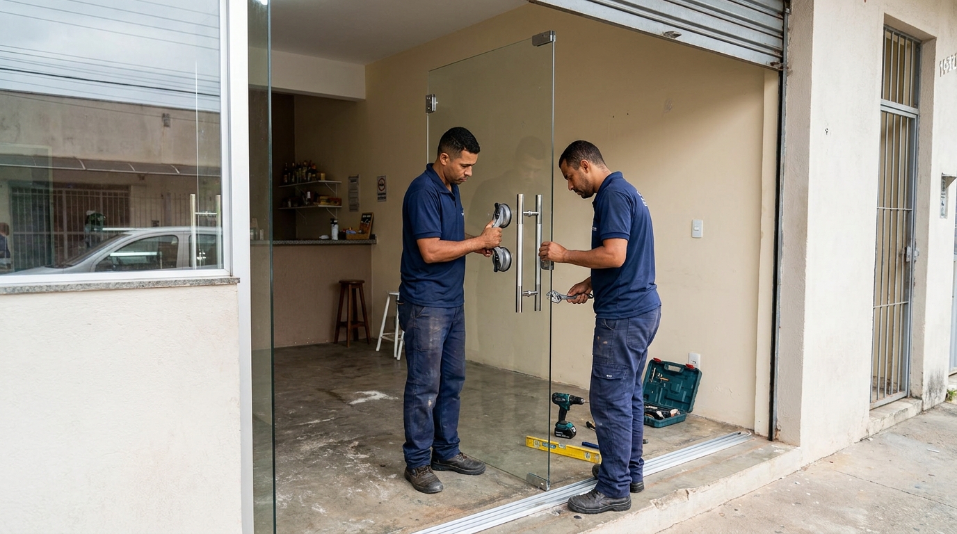 Portas em Vidro em Cascavel‑PR